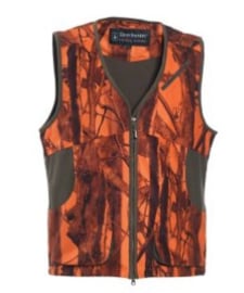 Deerhunter Cumberland Waistcoat Signaal oranje camouflage vest maat L