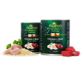 Nuevo Junior Chicken and Beef blikmenu 800 gram