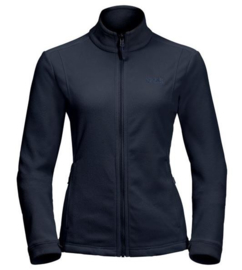 Jack Wolfskin Kiruna donkerblauw dames fleece vest