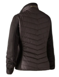 Deerhunter Lady Caroline Padded Jacket Dark Prune dames jack