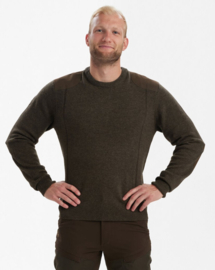 Deerhunter Sheffield Knit w O-neck Cypress Heren trui maat L