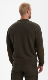 Deerhunter Sheffield Knit w O-neck Cypress Heren trui maat L
