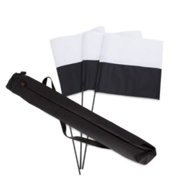 Markeervlaggen voor de hondentraining