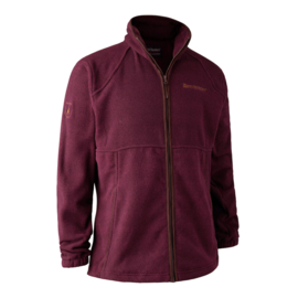 Deerhunter Wingshooter Fleece Burgundy heren fleecevest maat L