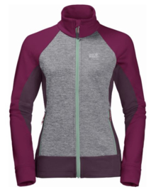 Jack Wolfskin Sky Peak dames vest Wild Berry maat M