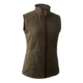 Deerhunter Lady Josephine fleece waistcoat dames fleece bodywarmer