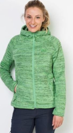 Jack Wolfskin Aquila Hooded Jacket W Spring Green dames vest maat S
