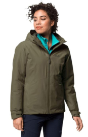 Jack Wolfskin Argon Storm Jacket W Granite dames jas maat L