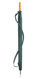 Uitschuifbare groene jachtparaplu