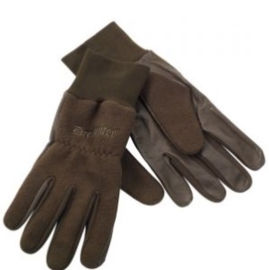 Deerhunter fleece handschoenen met leer 8761