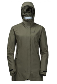 Jack Wolfskin Ruunaa 3in1 jacket grape leaf