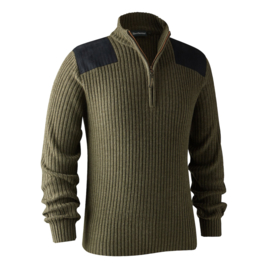 Deerhunter Rogaland Knit  with Zip Neck herentrui