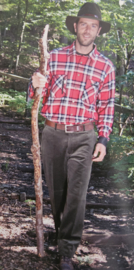 Hubertus corduroy stretch broek