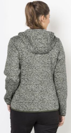 Jack Wolfskin Belleville Hooded Jacket W Woodland Green dames vest