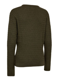 Deerhunter Lady Harrington Cable Knit damestrui
