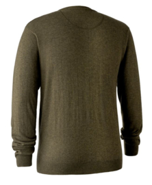Deerhunter Kingston Knit  O-neck heren ronde hals trui