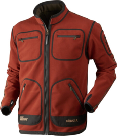 Härkila Kamko Reversible  Fleece Jacket Burnt Orange/Sh. Brown maat M