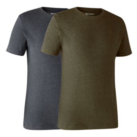 Deerhunter Basic 2-pack T-shirts heren