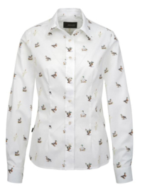 Skogen dames blouse met eenden