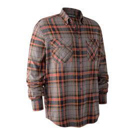 Deerhunter Marvin Shirt Orange Check overhemd 41/42