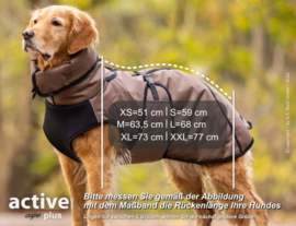 Active Cape Elastic Plus honden jas