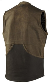 Härkila Angus Waistcoat leren bodywarmer maat 54