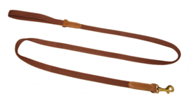 Niggeloh bruine hondenriem 180cm 20mm
