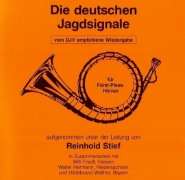 CD met Duitse jachthoornsignalen van Reinhold Stief