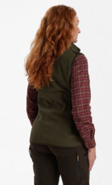 Deerhunter Lady Pam Bonded Fleece Waistcoat dames fleece bodywarmer