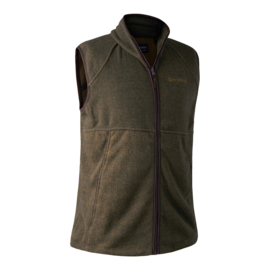 Deerhunter Wingshooter Fleece Waistcoat Green fleece bodywarmer