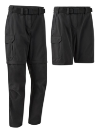 Deerhunter Lady Slogen Zip-Off Trousers Black Ink afritsbare damesbroek