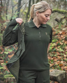 Deerhunter Lady Climate Polo Shirt with 37.5 Technology dames poloshirt