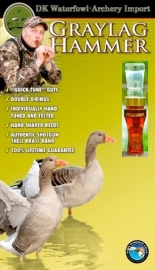 DKWAI Buck Gardner Grauwe ganzenlokfluit / Greylag Hammer Goose Call