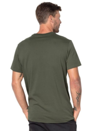 Jack Wolfskin Peak T Men Woodland Green heren t-shirt