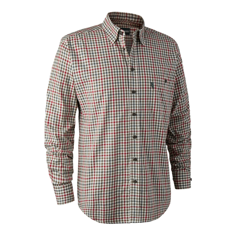 stijl hoofd Eik Deerhunter Zachary Shirt heren overhemd maat 41/42 | Overhemden | Mets  Jachthuis