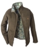 Hubertus omkeerbaar dames fleece vest oliv camo