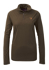 Hubertus dames funktions longsleeve met rits