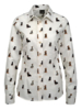 Skogen dames blouse met teckels