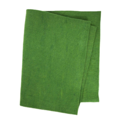 Handgevilte lap, 60x80 cm, Groen
