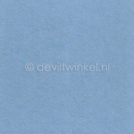 Wolvilt Licht Blauw (612) 20x30 cm.