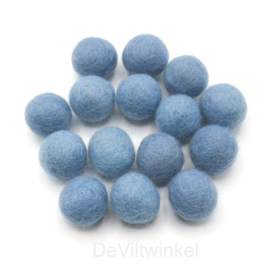 Wolkralen: Babyblauw 2,2 cm