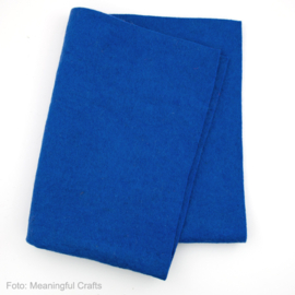 Handgevilte lap, 60x80 cm, Blauw