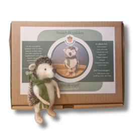 Ollie de Egel - DIY Naaldvilt pakket - The wool family