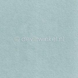 Wolvilt Heel zacht blauw (617) 20x30 cm.