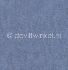 Wolvilt Gemêleerd Blauw (036) 20x90 cm