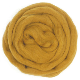 Europese Merino Lontwol - 697 Ochre - 50 gram