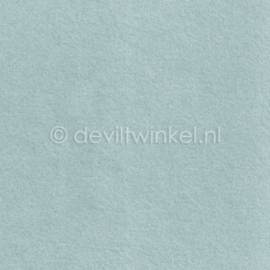Wolvilt Heel zacht blauw (617) 20x90 cm