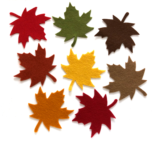 Wolvilt Herfstbladeren (2)