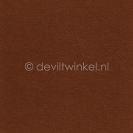 Wolvilt Osjesbruin (603) 45x90 cm