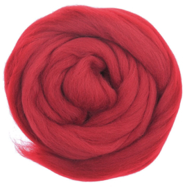 Europese Merino Lontwol - 612 Carmine - 50 gram